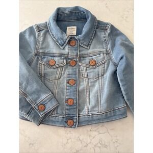 Gap For Good Eco Friendly Denim Age 2 Years Baby Jean Jacket Light Wash Denim 2T
